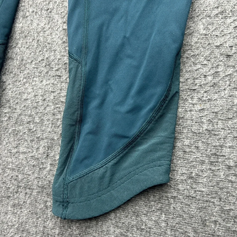 Lululemon Ready Set Go Crop Womens‎ 6 Submarine Stretch Activewear Leggings